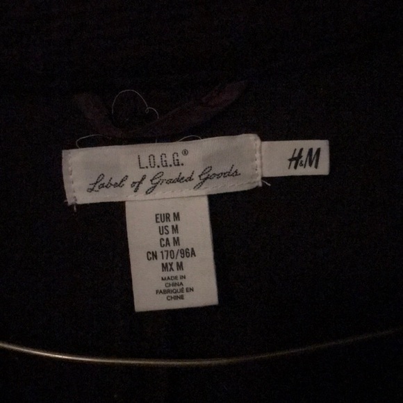 Burgundy H&M coat - Picture 2 of 3